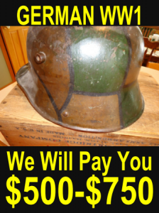 Old German Helmet